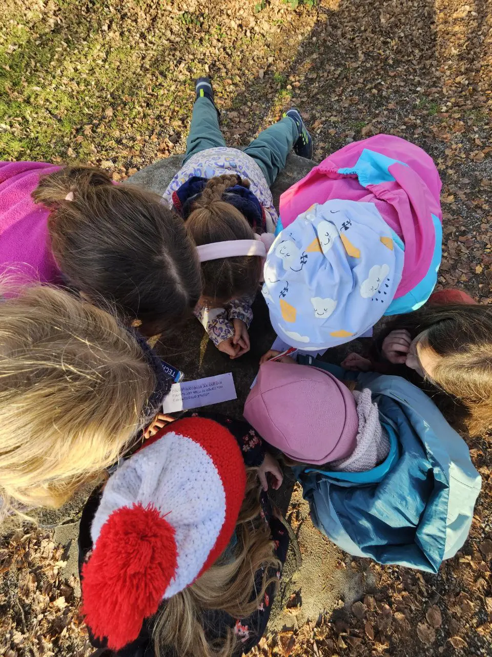 Wir decken eine Geheimschrift auf.